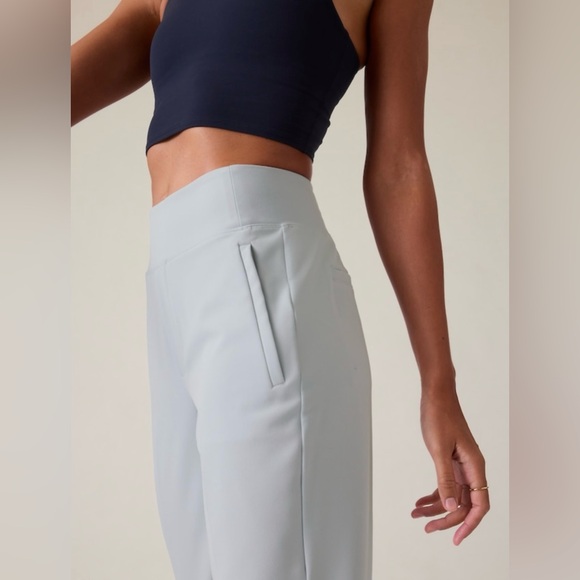 Athleta Endless High Rise Pant // Snowfall Blue - Picture 2 of 9